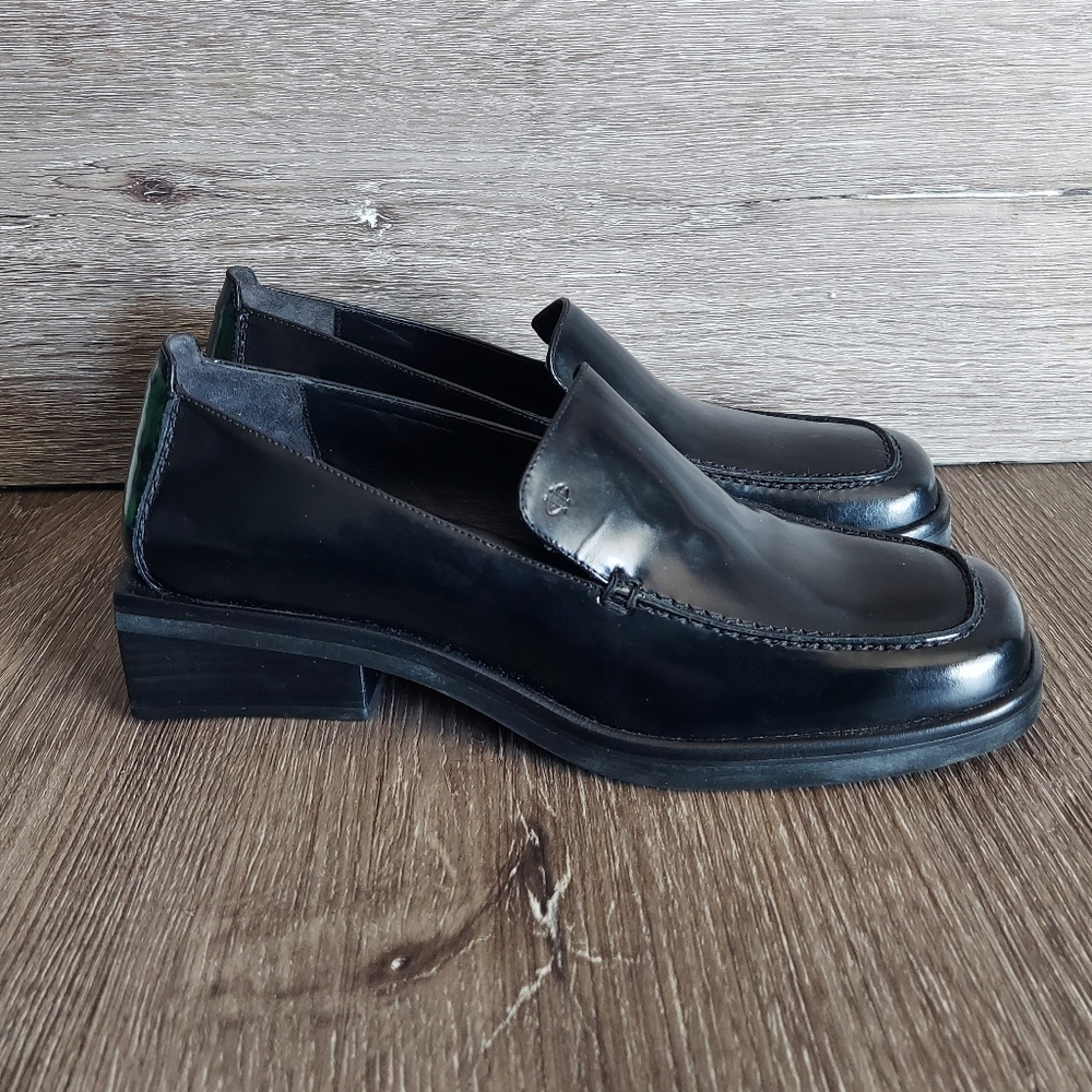 Cole Haan Black Leather Loafers